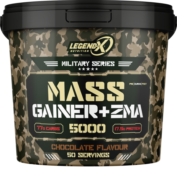LegendX Military Series Mass Gainer + ZMA 5000g