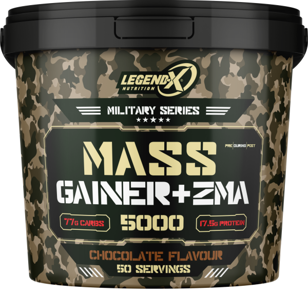 LegendX Military Series Mass Gainer + ZMA 5000g