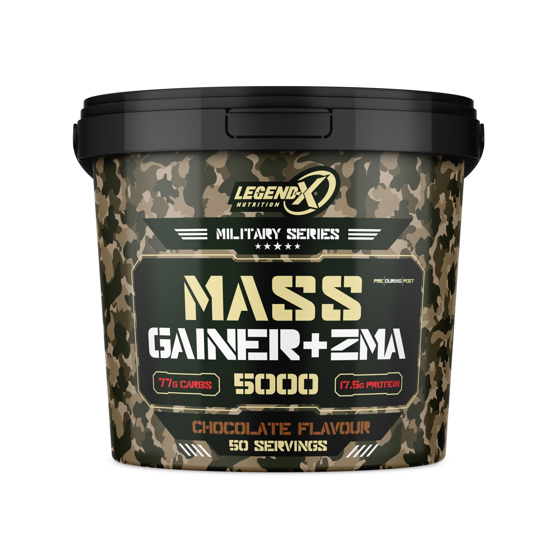 LegendX Military Series Mass Gainer + ZMA 5000g