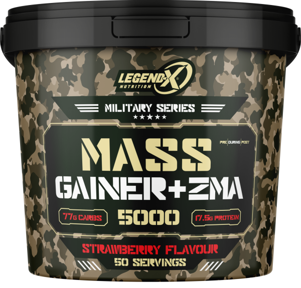 LegendX Military Series Mass Gainer + ZMA 5000g