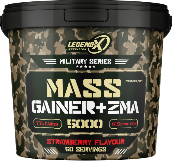LegendX Military Series Mass Gainer + ZMA 5000g