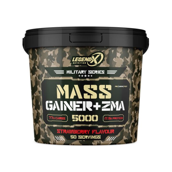 LegendX Military Series Mass Gainer + ZMA 5000g
