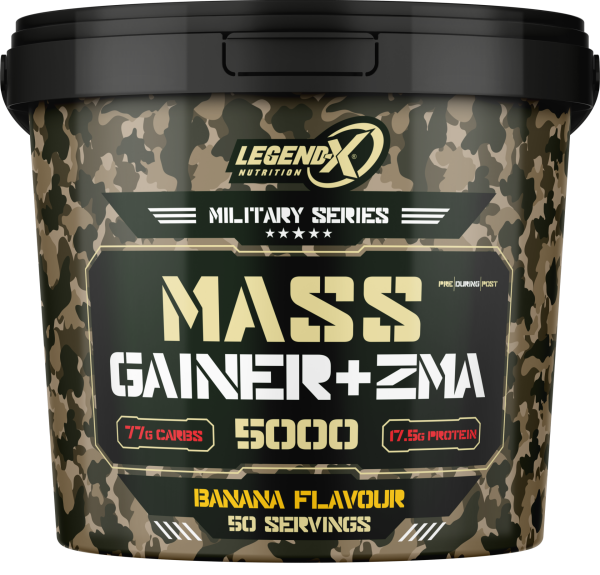 LegendX Military Series Mass Gainer + ZMA 5000g