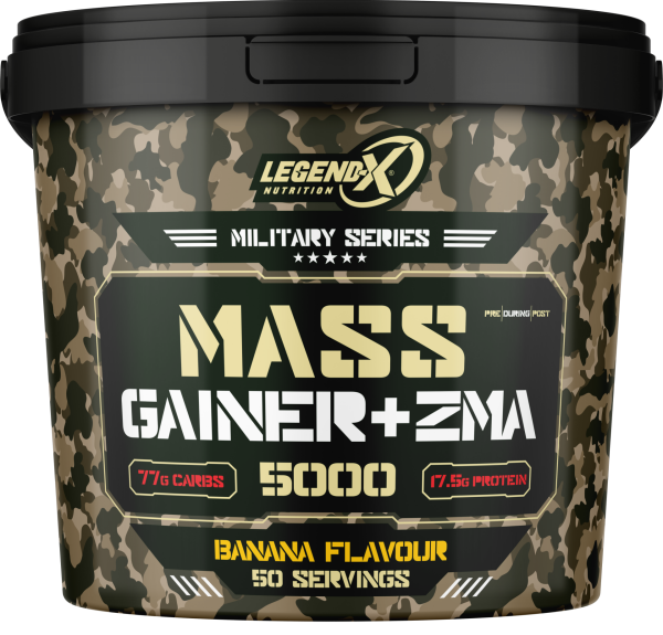 LegendX Military Series Mass Gainer + ZMA 5000g