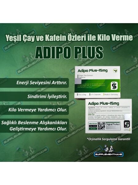 ADİPO PLUS THERMOJENİK YAĞ YAKICI GIDA